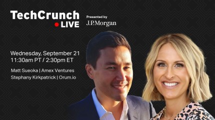 Selling APIs with Orum and Amex Ventures on TechCrunch Live