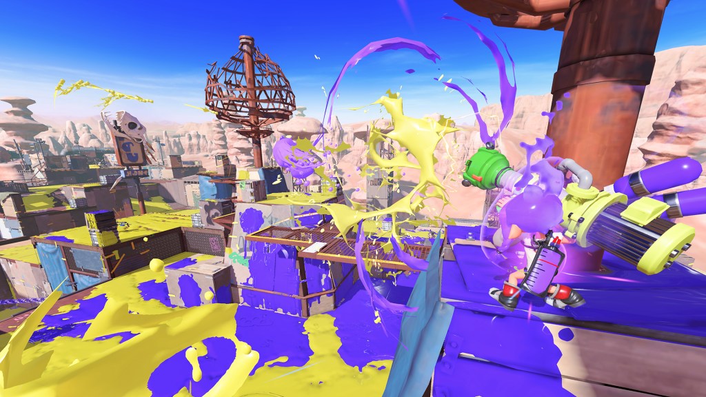 Splatoon is the video game version of those ASMR-like ‘oddly satisfying’ videos