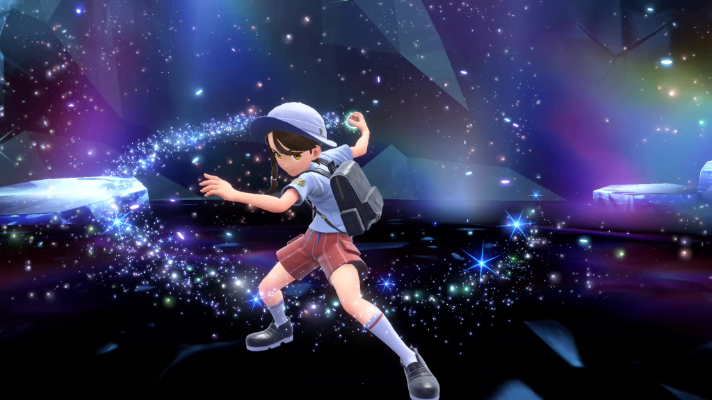 image of character in Pokémon's Scarlet & Violet