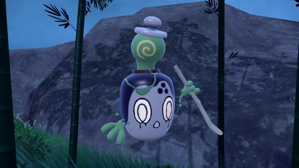 They made a scary matcha Pokémon