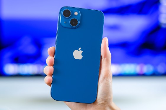 iPhone 13 in blue