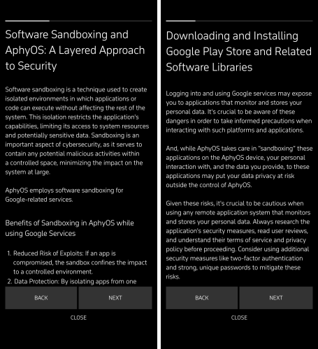 Punkt MC02 and Apostrophy: Sandboxing