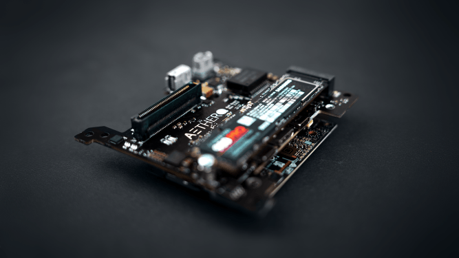 Aethero radiation-hardened edge computers for on orbit data processing