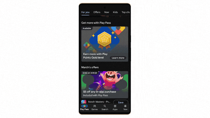Google Play Pass offers