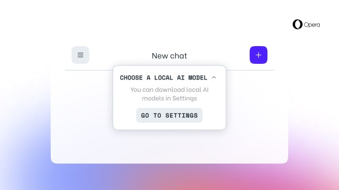 Opera browser now allows users to download and run LLMs locally
