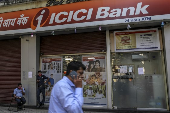 ICICI Bank storefront