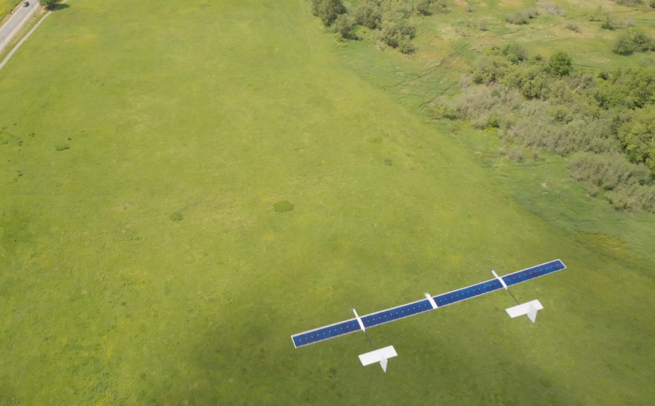 solar-powered drone