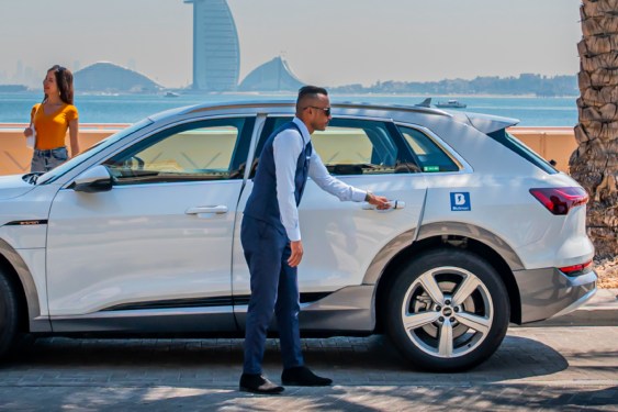 BluSmart electric fleet in Dubai