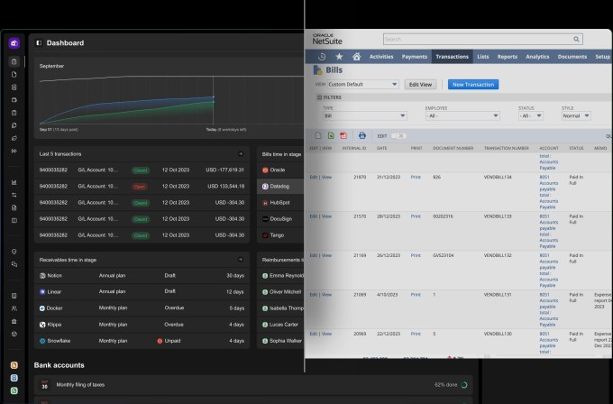 Light vs Oracle NetSuite: Side-by-side