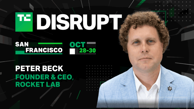 Peter Beck at Techcrunch Disrupt 2024