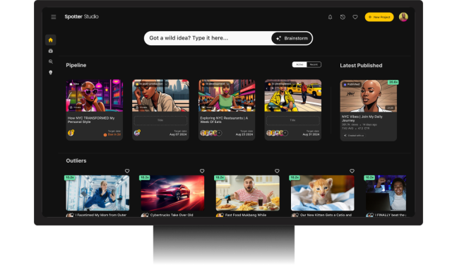 Spotter Studio, an AI-powered suite of creator-focused tools