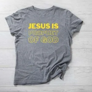 Tee Print London Works Sample Jesus is messenger of god