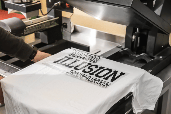 A Photo of Custom T Shirt Printing