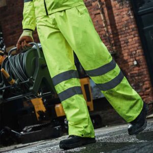 Regatta High Visibility Pro Packaway Overtrousers