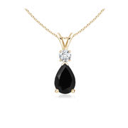 black onyx necklaces