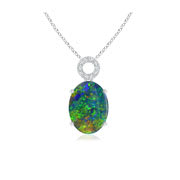 black opal necklaces