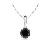 enhanced black diamond necklaces