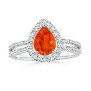 Fire Opal Rings