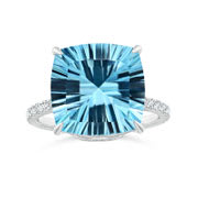 Sky Blue Topaz Rings