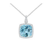 sky blue topaz necklaces