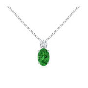 tsavorite necklaces