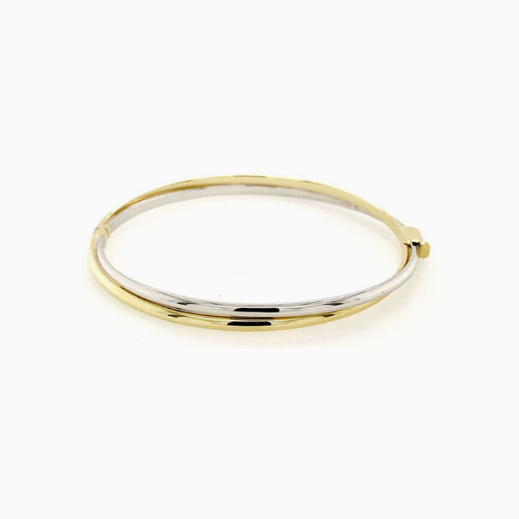 Dual Tone Bangle AT85502F