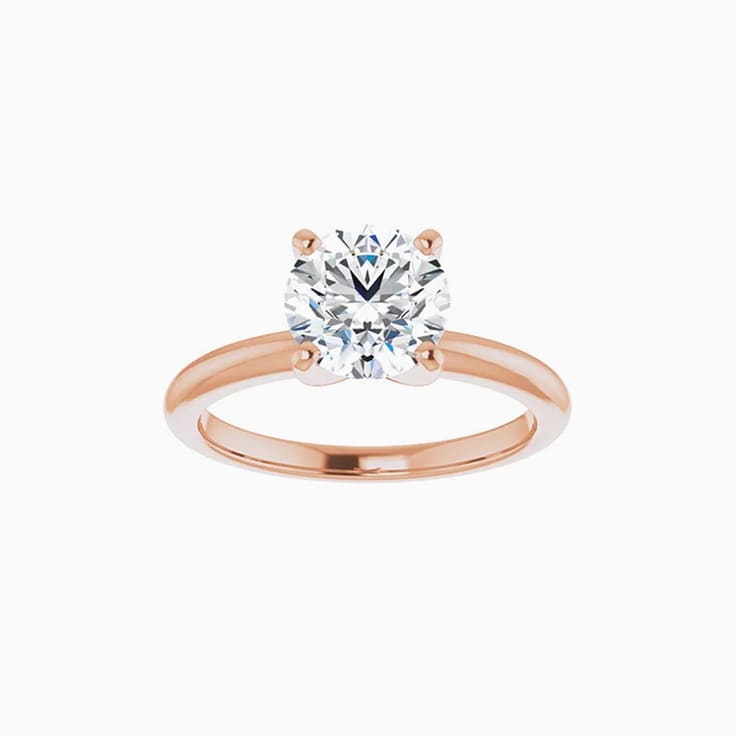 2 carat solitaire engagement ring