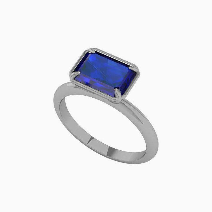 Tanzanite And Gold Ring