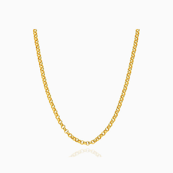 Belcher solid gold chain