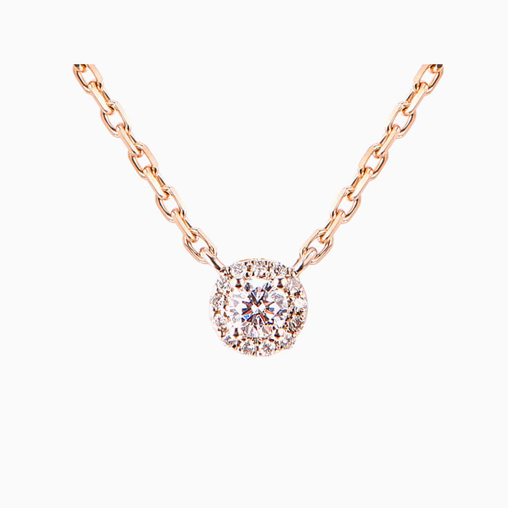 Diamond Halo Pendant