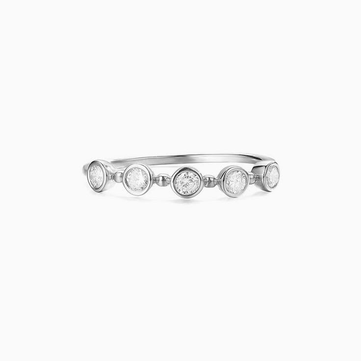 5stone Drop set Ring