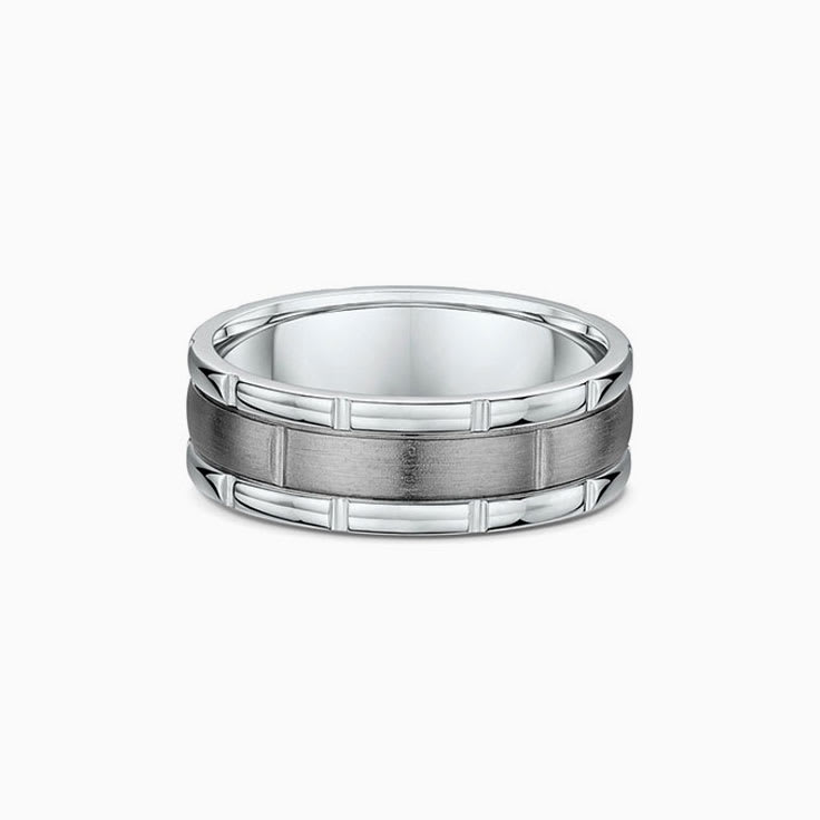 Brushed Mens Wedding Ring 403A05