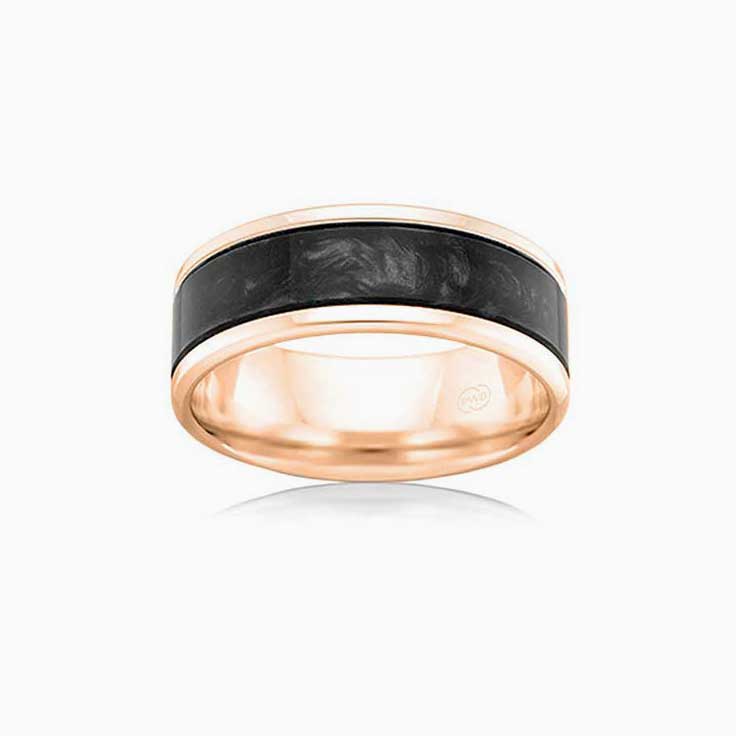 Black Spectrum Mens ring J4371