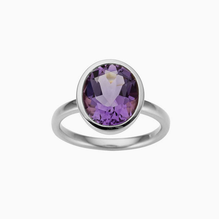 Amethyst Ladies Ring