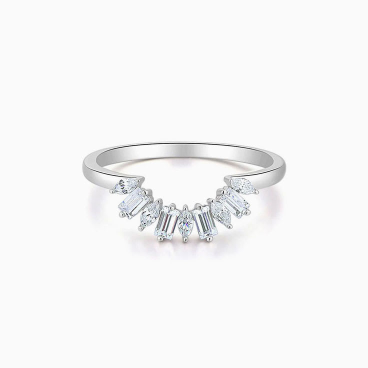 Baguette Marquise Tiara Ring