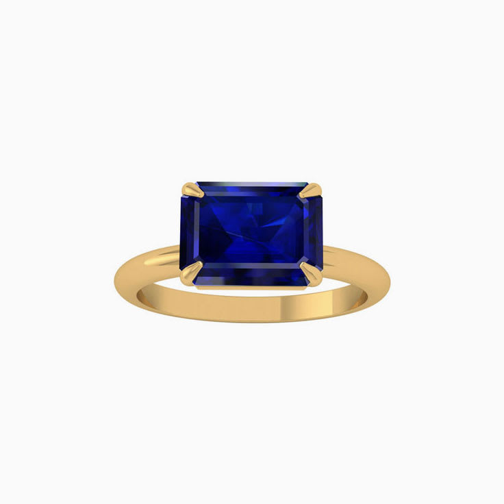 Tanzanite And Gold Ring