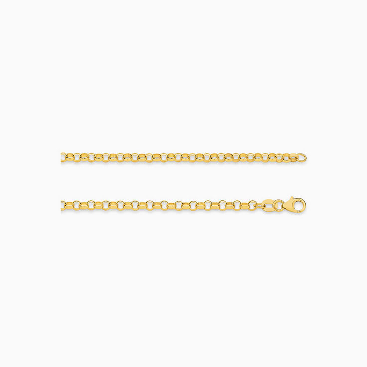 Belcher solid gold chain