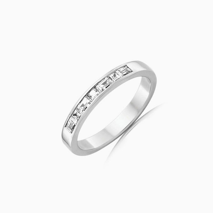 Baguette and Princess cut ring FR3520