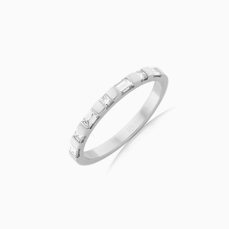 Baguette and Princess cut ring FR3923