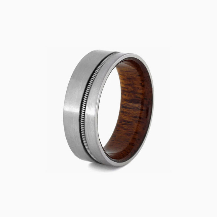 Guitar and wood ring