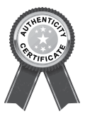 Certificate of Authenticity