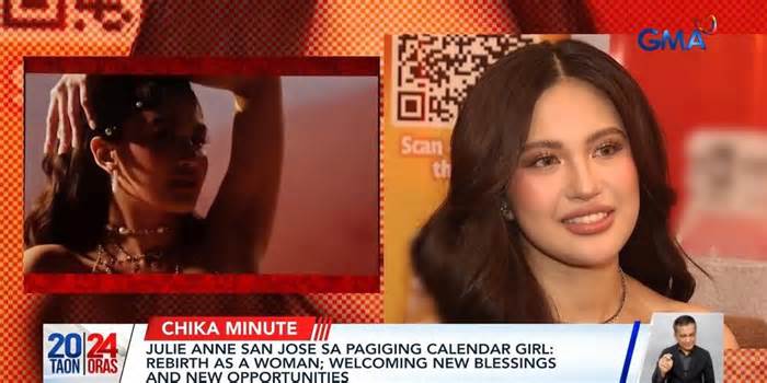 Julie Anne San Jose on being Ginebra's 2025 Calendar Girl: 'Para siyang naging rebirth as a woman'