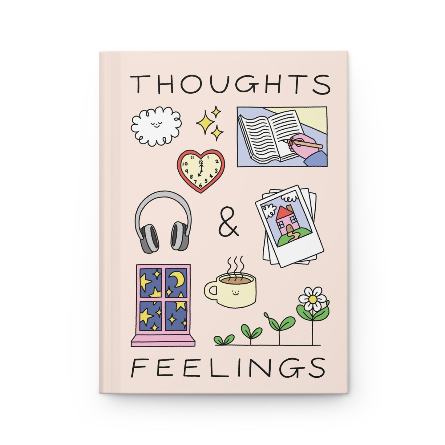 Thoughts & Feelings Journal - The Psychology of your 20s x Rosie Pink