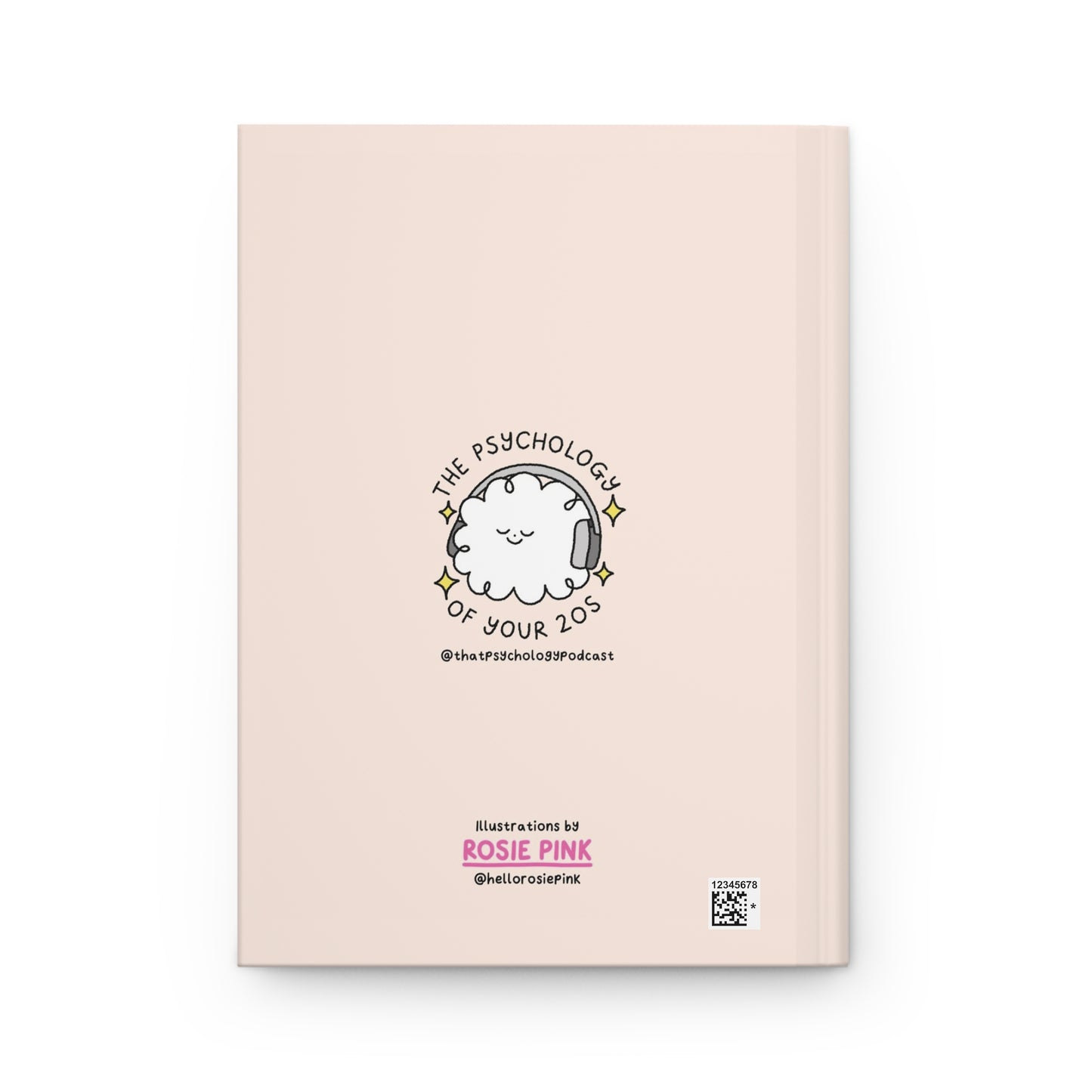 Thoughts & Feelings Journal - The Psychology of your 20s x Rosie Pink