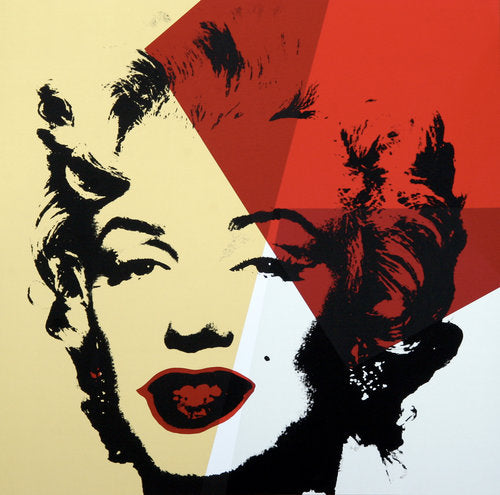 Andy Warhol / Sunday B Morning - 11.42: Golden Marilyn