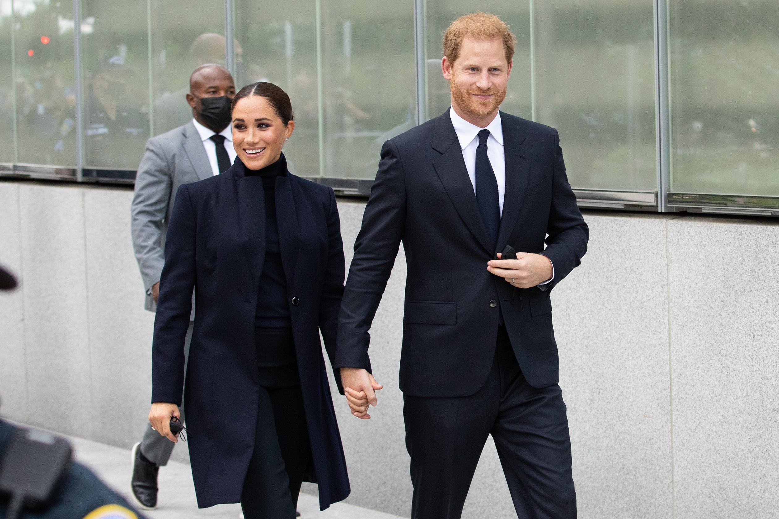 Prince Harry and Meghan Markle Visit the World Trade Center