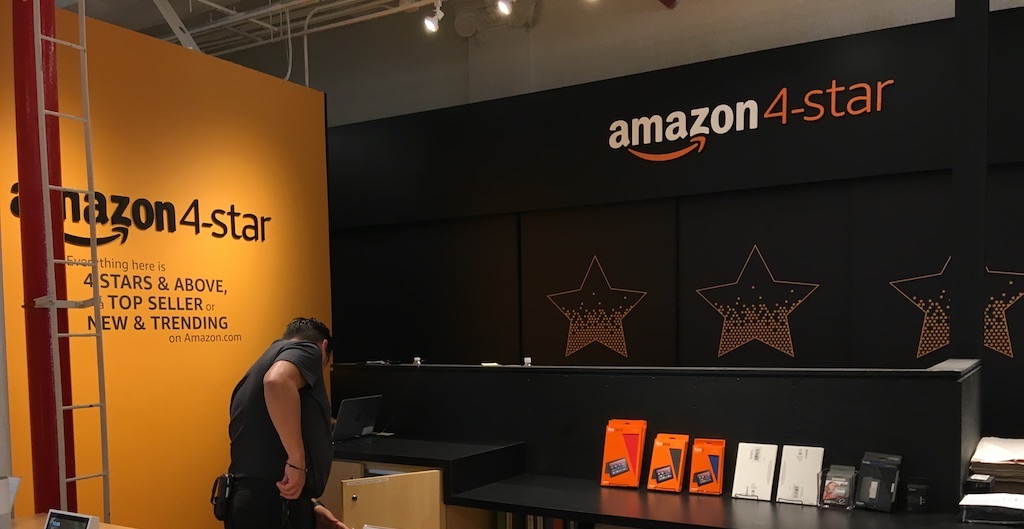 Amazon's new 4-star concedes that brick-and-mortar retail will never die—and Amazon has a big advantage on that front: customer data. Credit: Joe Fassler, September 2018