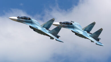 Su-30 Fulcrum fighter jets. Photo: Rosoboronexport