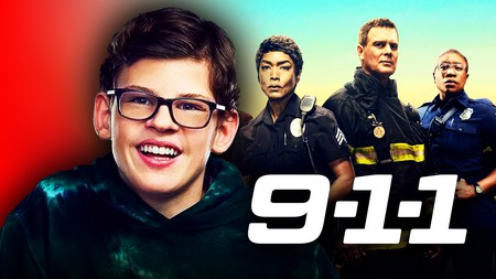 Gavin McHugh as Christopher Díaz, 911 poster