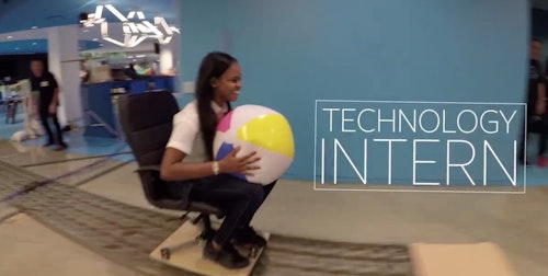 “Just Another Day at the Office" recruitment video from AT&T